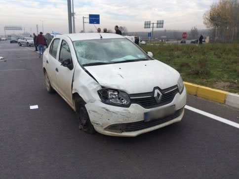 Küçücük kavşağında kaza 1 kişi hayatını kaybetti 