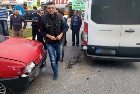 Ada Caddesi'nde Kaza