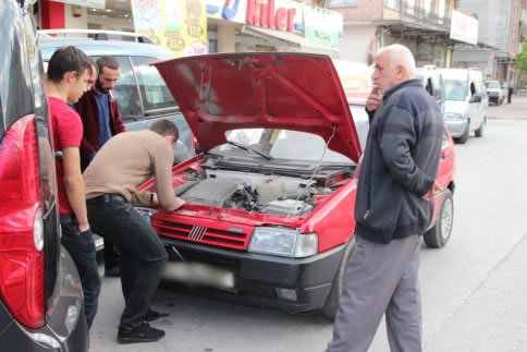Ada Caddesi'nde Kaza