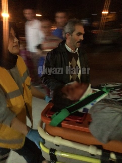 Otomobil Takla Atarak Su Kanalına Uçtu