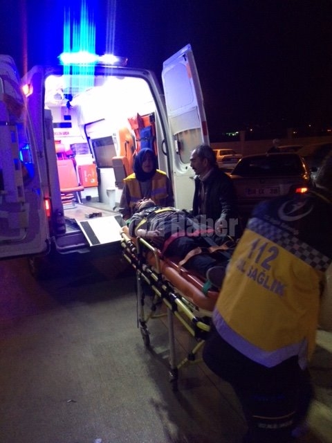 Otomobil Takla Atarak Su Kanalına Uçtu