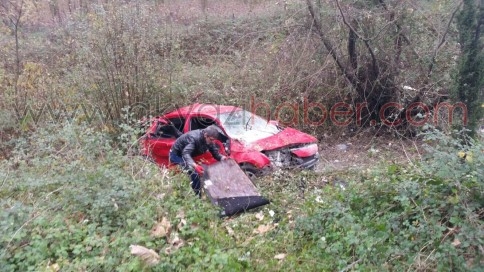 TEM'de Kaza 4 Yaralı