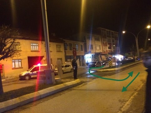 Akyazı’ya Has İlginç Bir Kaza