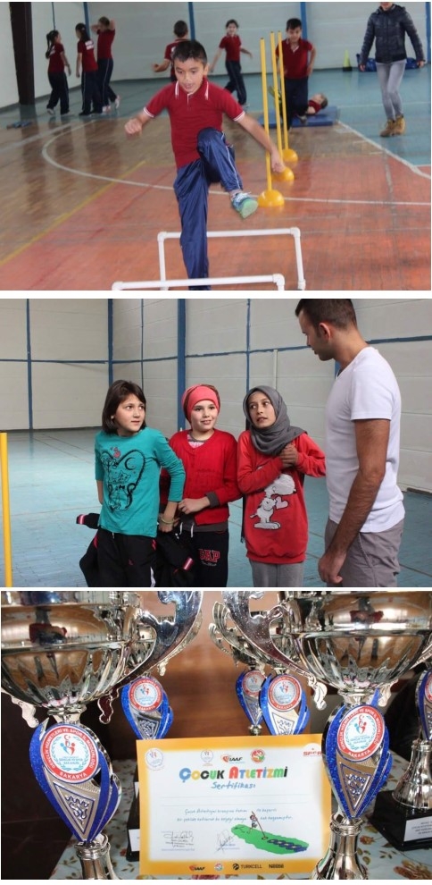 Çocuk Atletizm Oyunları Akyazı'da Gerçekleşti
