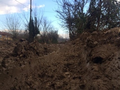 Kanalizasyon Firması, Atölye Yandıktan Sonra Yolu Düzeltti