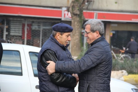 Başkan Akcan Umreye Gidenleri Uğurladı