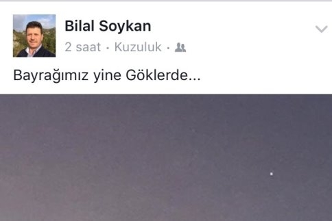Bu Sabah Ay Yıldızlı Şanlı Bayrağımız Yine Göklerdeydi