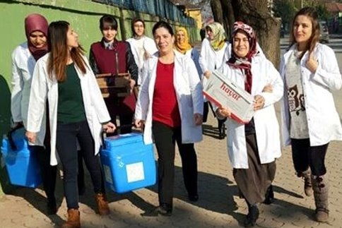 Okullarda Aşı Başladı