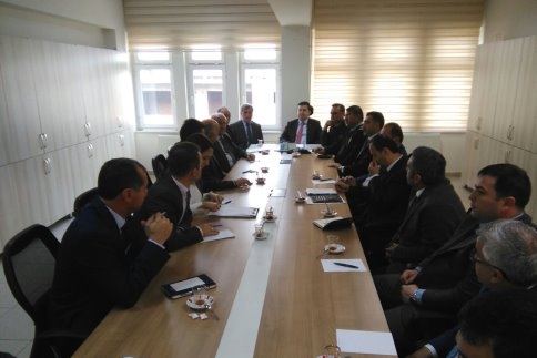 Bı Daire Müdürlerinden Bilgi Aldı