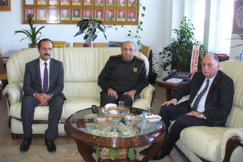 Bayraktar Ziyaretlerini Sürdürdü