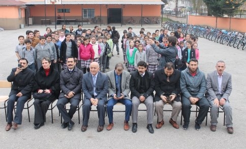 Spor İçin Bisikletler Törenle Dağıtıldı