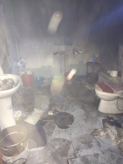 Küçücekte Çamaşır Makinesi’nden Çıkan Yangın Korkuttu