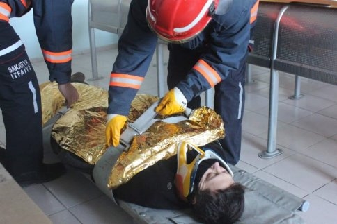 Akyazı MYO'da Yangın Tatbikatı