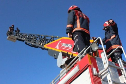 Akyazı MYO'da Yangın Tatbikatı