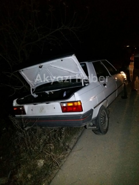 AKYAZI KUZULUK D-140 KARA YOLUNDA TRAFİK KAZASI 