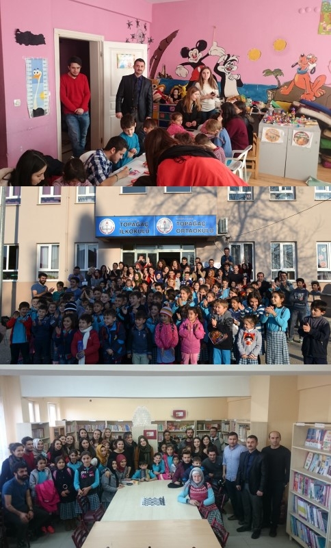 Gönüllü SAÜ öğrencilerinden Jest