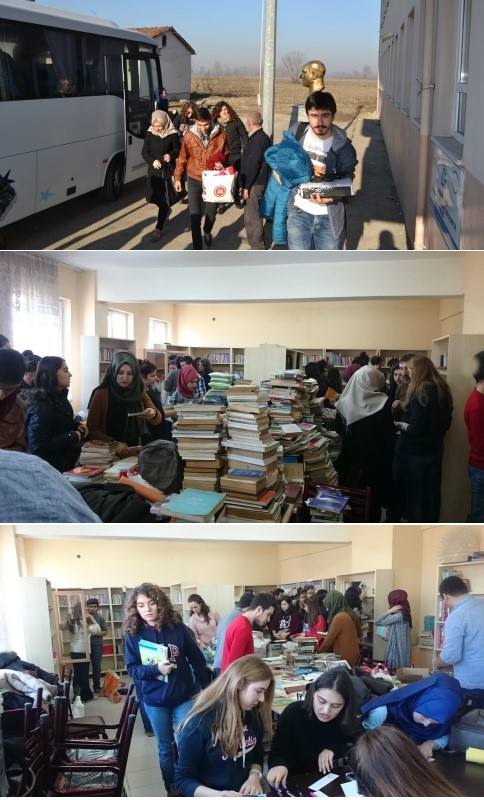 Gönüllü SAÜ öğrencilerinden Jest