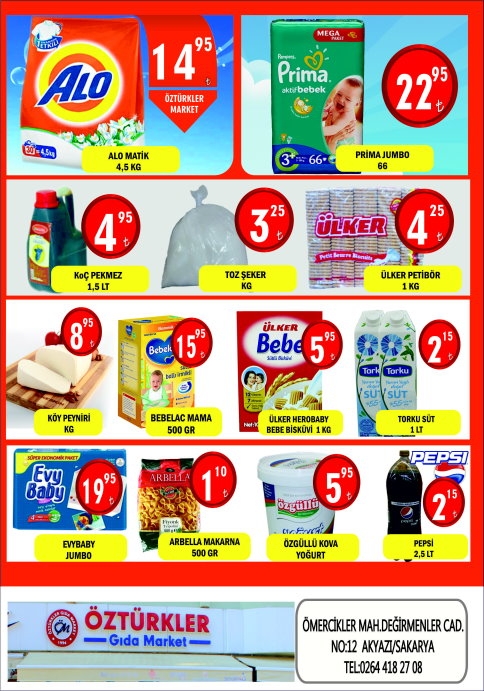 2016’NIN İLK İNDİRİMİ ÖZTÜRKLER’DEN