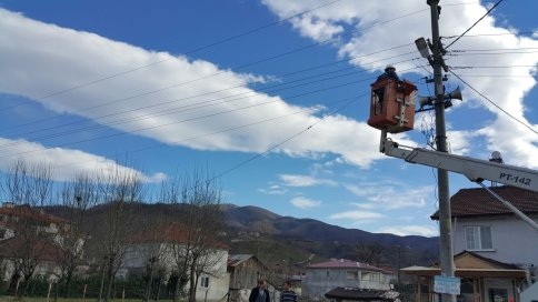 Yüksek Gerilim Hattı Patladı