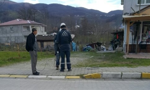 Yüksek Gerilim Hattı Patladı