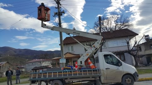 Yüksek Gerilim Hattı Patladı