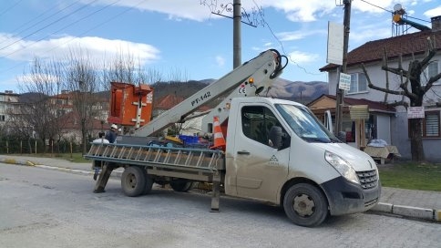 Yüksek Gerilim Hattı Patladı