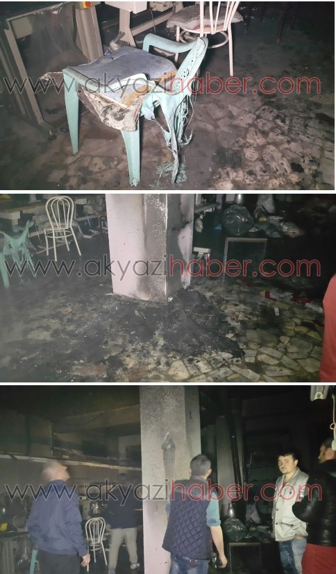 Saya Deposunda Yangın