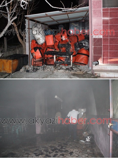 Saya Deposunda Yangın