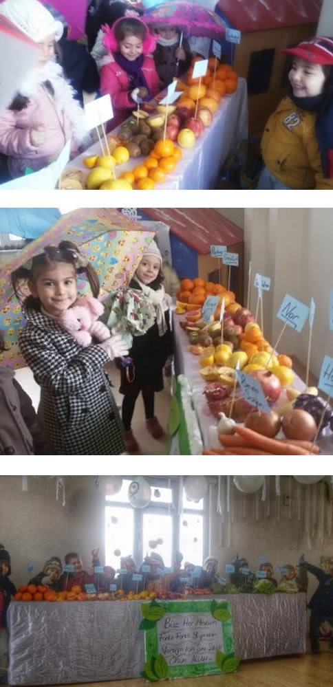 Minikler Kış Mevsimini Eğlenerek Öğrendi