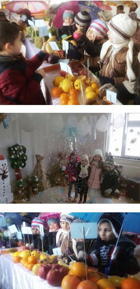 Minikler Kış Mevsimini Eğlenerek Öğrendi