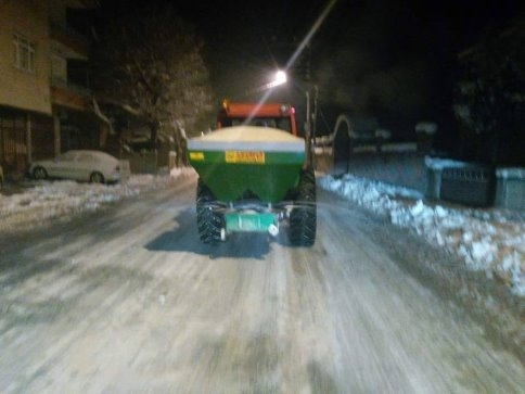 Akyazı Belediyesi Kar İçin Hazır Kıta  