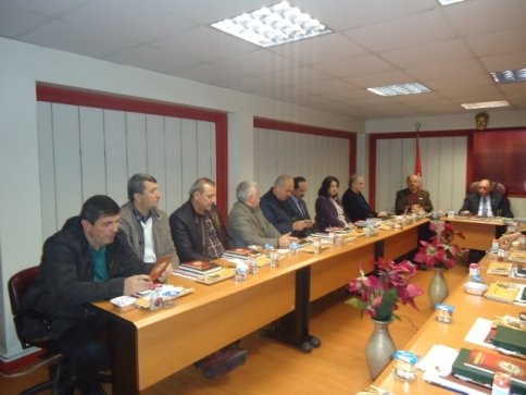 ATSO İlk Toplantısında TOBB Okulu ve ATSO Binası ile ilgili bilgi verdi