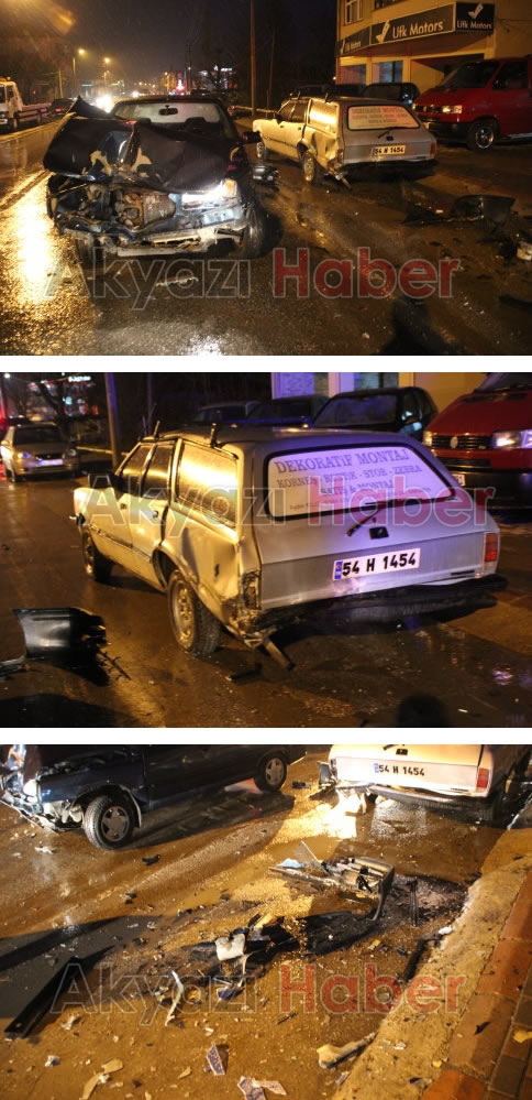 Park Halindeki Araca Çarptı