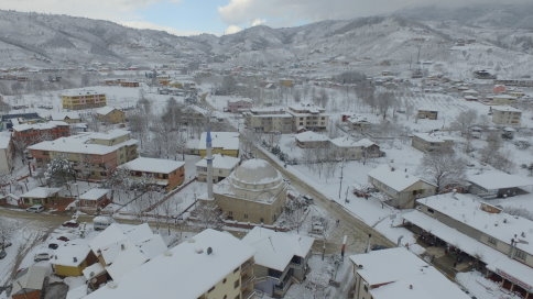 Havadan Kar Manzarası