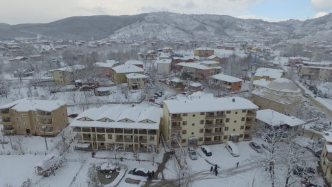 Havadan Kar Manzarası