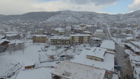 Havadan Kar Manzarası