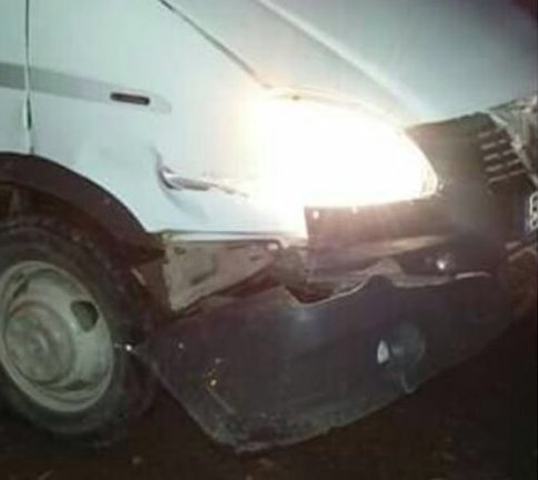 Sakarya Köprüsü’nde Kaza Yaptı