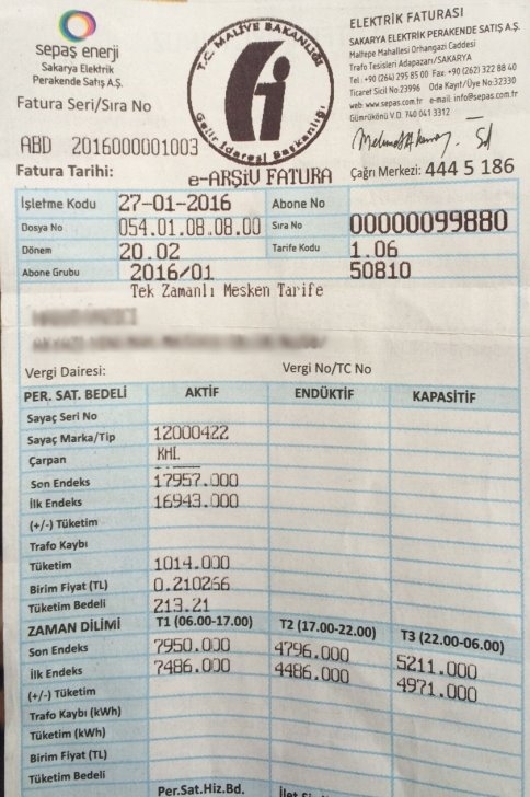 Yüksek Gelen Elektrik Faturaları Çileden Çıkarttı