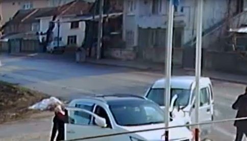 Yağcılar Caddesi Kaza Anı Kameralarda