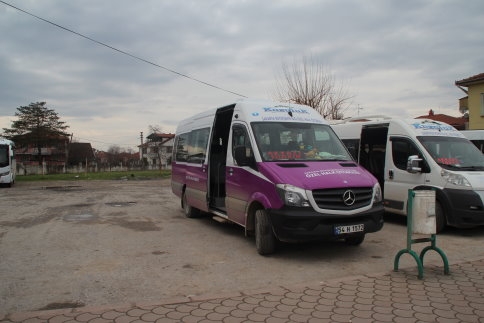 Minibüsler Mor Renk Olmaya Başladı.