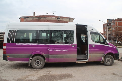 Minibüsler Mor Renk Olmaya Başladı.