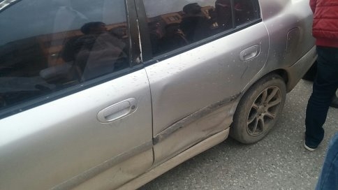 Konuralp İlkokulu Önünde Kaza