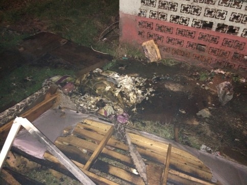 Yanan Çekyat Mahede Paniğe Sebep Oldu