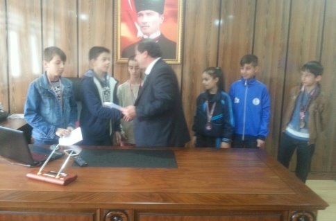 Şampiyonlar Onurlandırıldı.