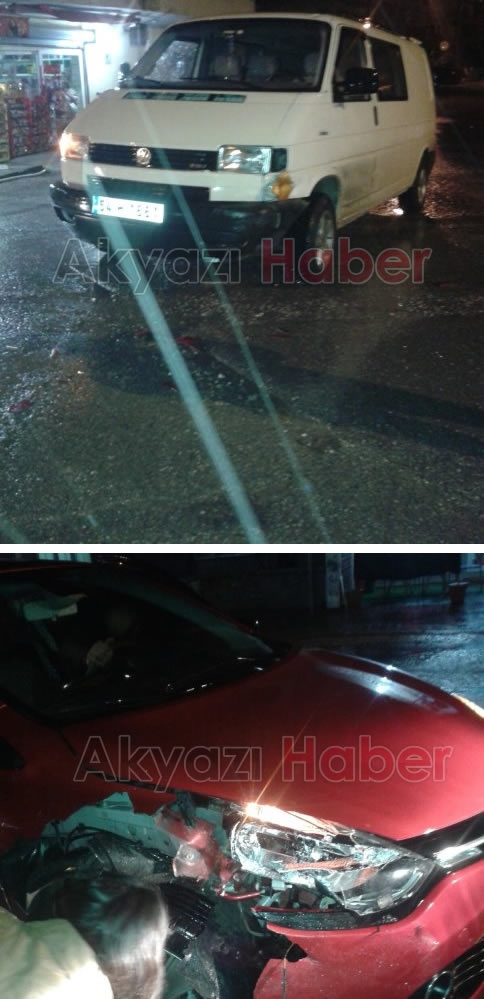 Yağcılar Caddesi’nde Maddi Hasarlı Kaza