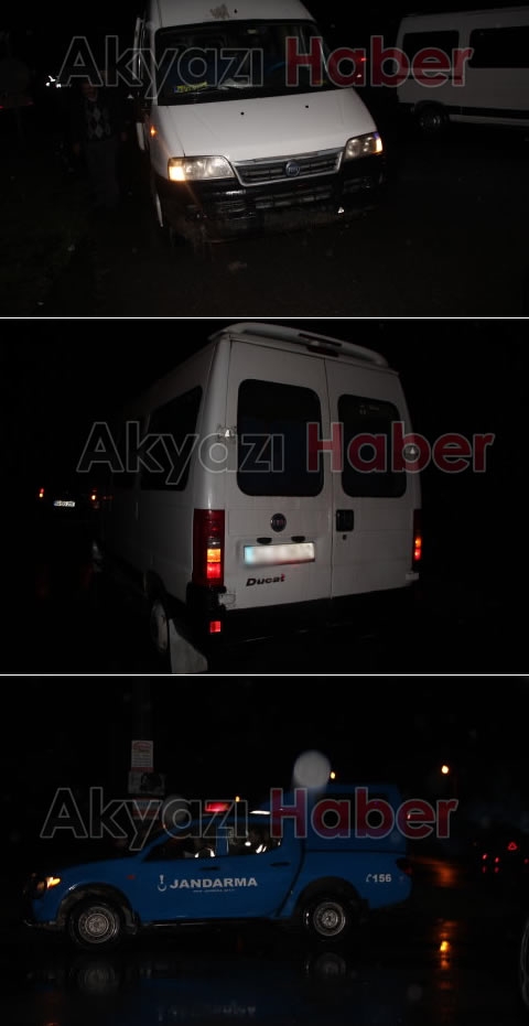 Servis Minibüsü Yoldan Çıktı 3 Yaralı