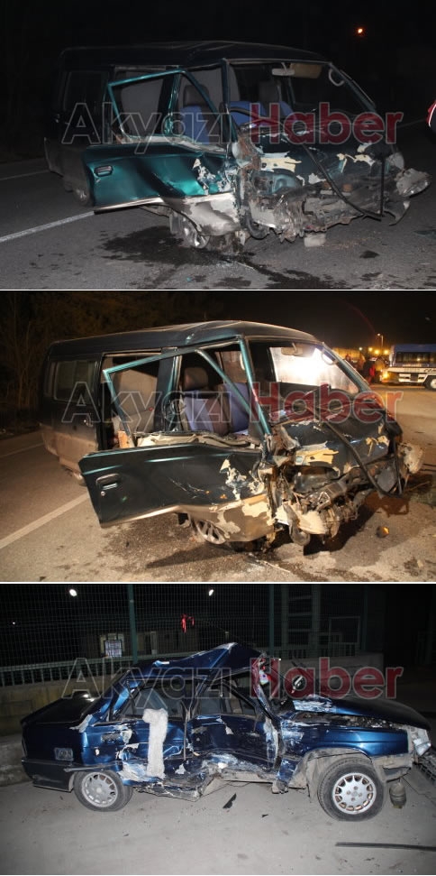 Osmanbey  Sapağında Trafik kazası 3 Yaralı