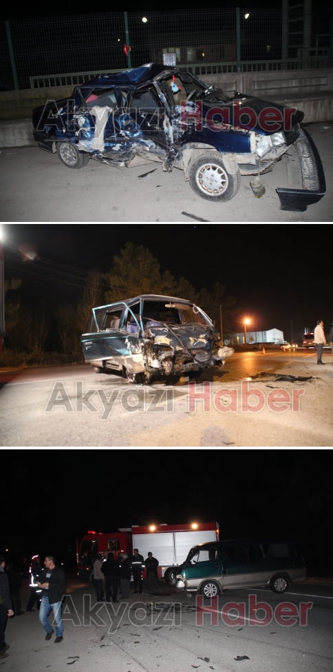 Osmanbey  Sapağında Trafik kazası 3 Yaralı