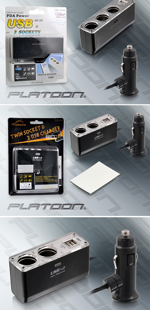 Araç Çakmaklık Çoğaltıcı Çoklayıcı 3 Port