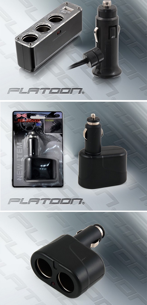 Araç Çakmaklık Çoğaltıcı Çoklayıcı 3 Port